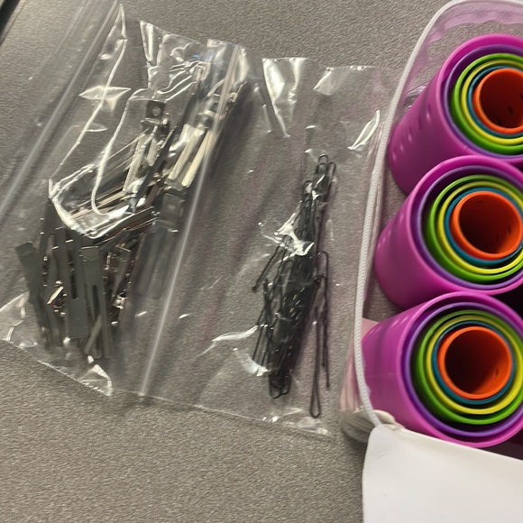 Conair Magnetic Rollers plastic vented curlers rollers w/ clips - Picture 7 of 14